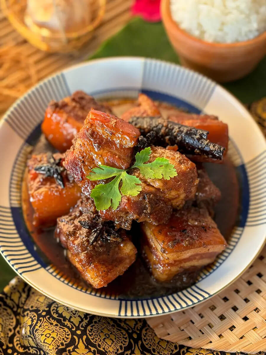 Moo Hong Thai Pork Belly Stew