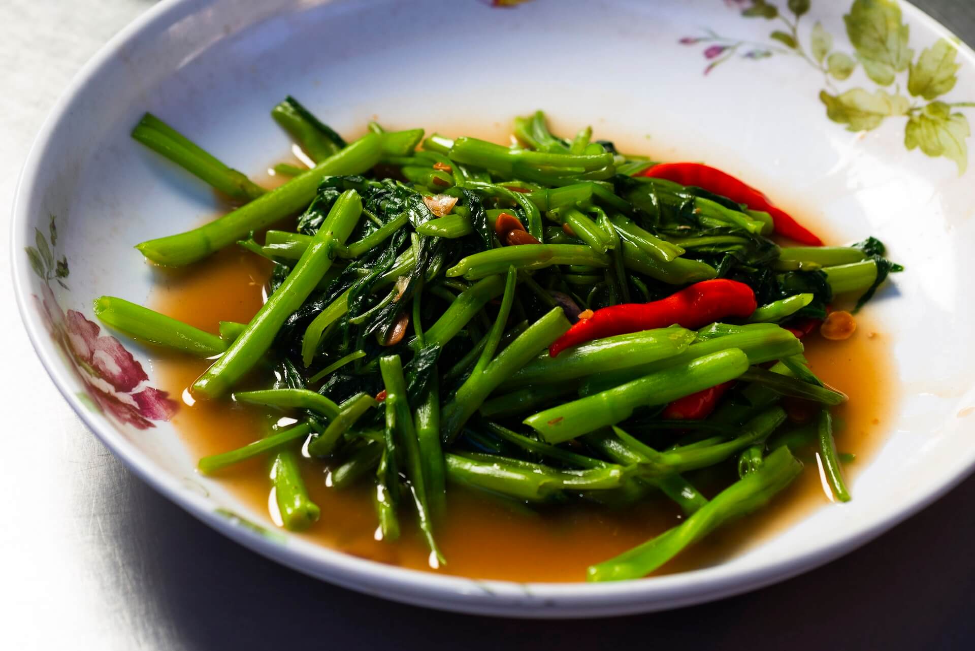 Stir-Fried Morning Glory