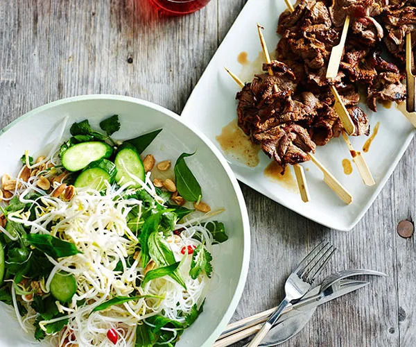Vietnamese Style Beef and Vermicelli Salad